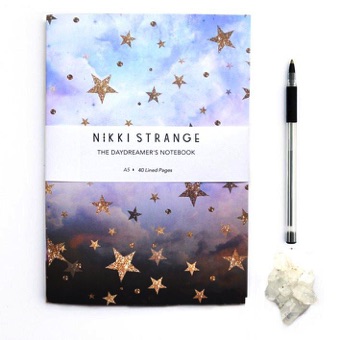 Nikki Strange Cloudy Stars Notebook